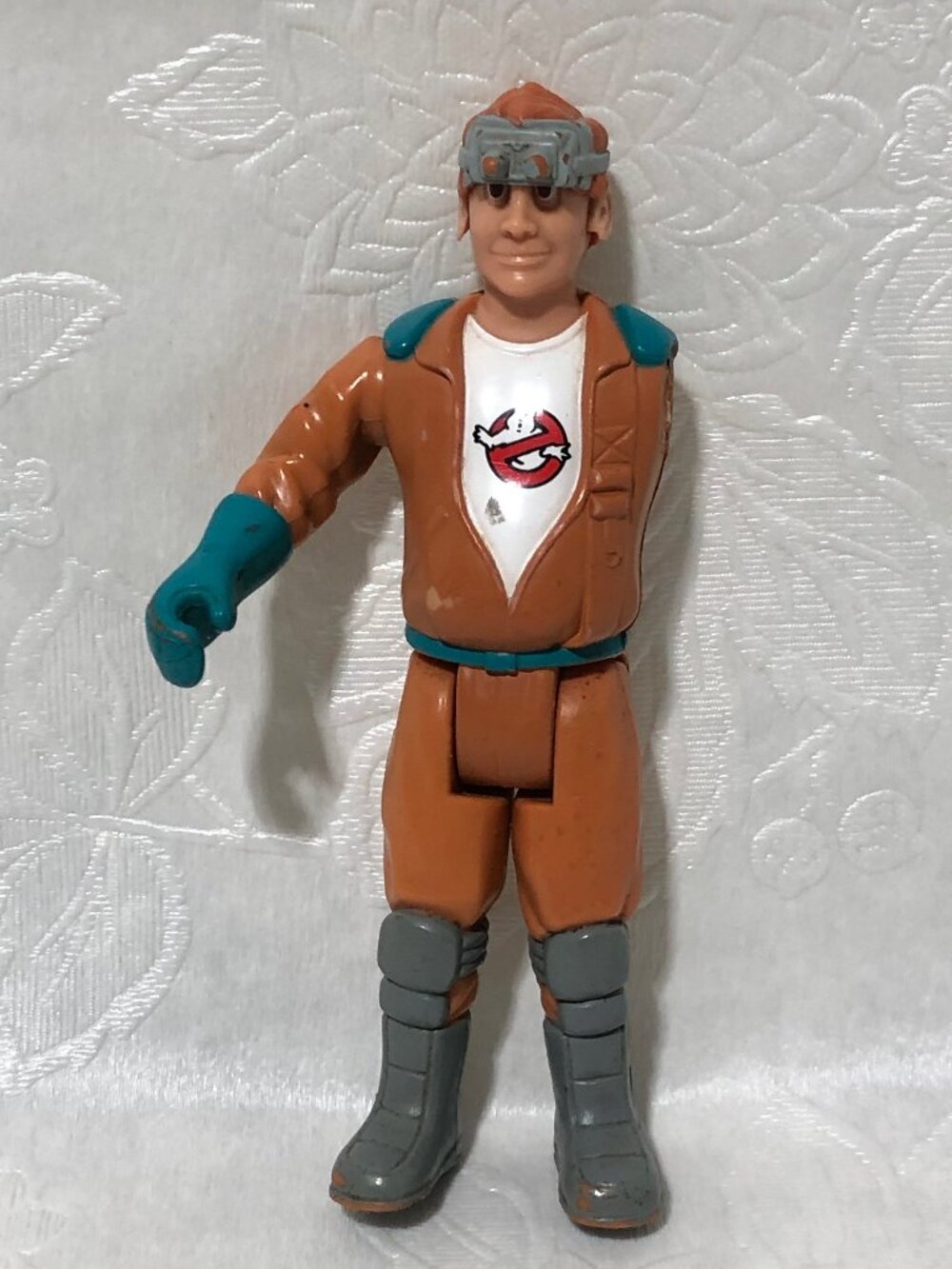 Vintage 1987 Kenner Ray Stantz Fright Features The Real Ghostbusters